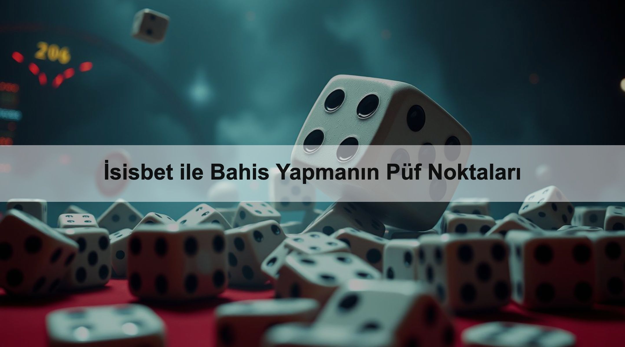 İsisbet ile Bahis Yapmanın Püf Noktaları 1 İsisbet ile Bahis Yapmanın Püf Noktaları